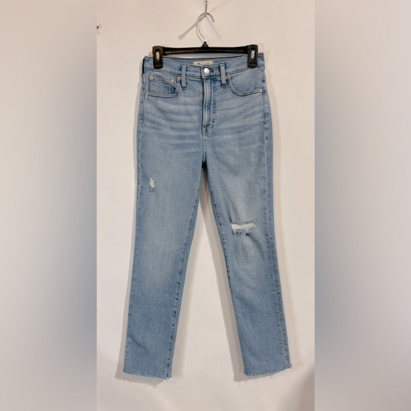 Madewell THE PERFECT VINTAGE JEAN High Rise Size 25 Length 28” - Picture 3 of 6